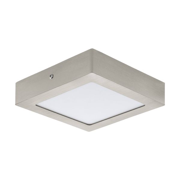 LED-Ceiling-lamp 170X170 nickel-matt 'FUEVA PRO' image 1