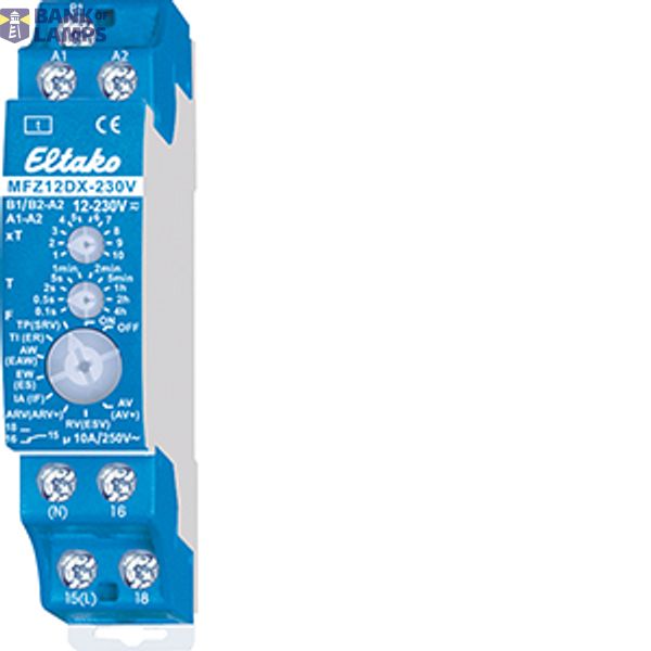 Analogue adjustable multifunction time relay, 1 CO 10 A image 1