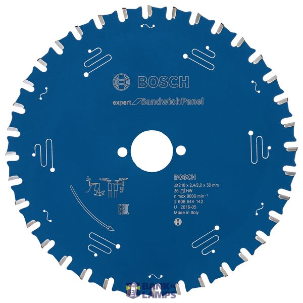 Expert for Sandwich Panel circular saw blade 210 x 30 x 2,4 mm, 36 image 1
