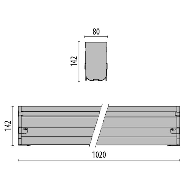 TRACCIA FLUSH-MOUNTED BOX L1000 image 4