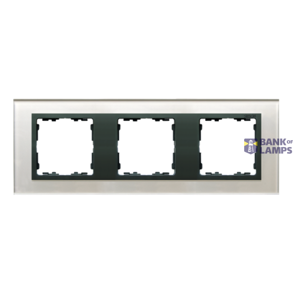 Triple frame, glass, Gray / Graphite image 1