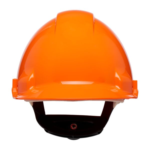 3M™ Hard Hat, Uvicator, Pinlock, Ventilated, Leather Sweatband, Orange image 2
