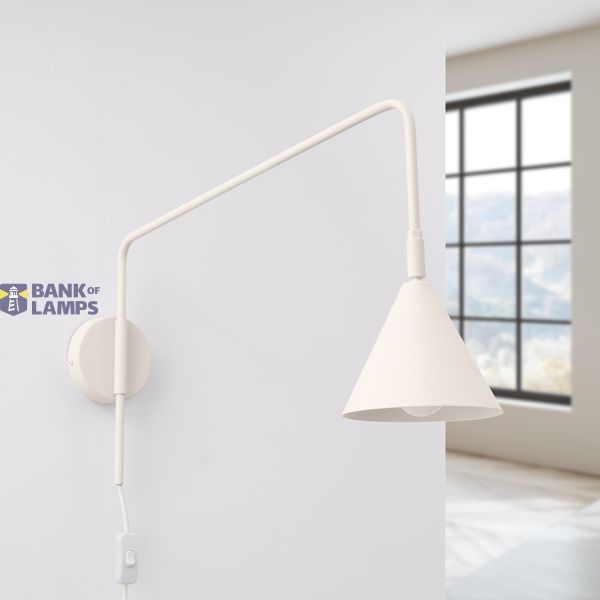 Wall lamp NOX beige image 2