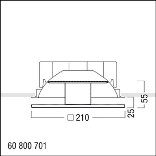 PANOS INF DEKOGLAS AM Q190 L - Decorative glass attachment image 3