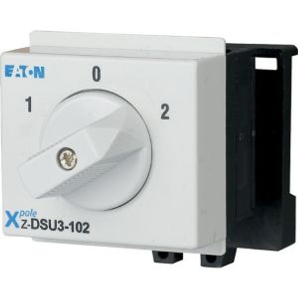 Z-DSU3-102 Rotary switch, 3p, UM, 1 - 0 - 2 image 2
