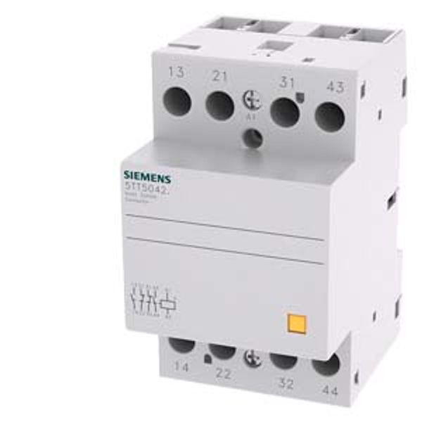 INSTA contactor with 2 NO contact and 2 NC contacts Contact for 230 V AC, image 1
