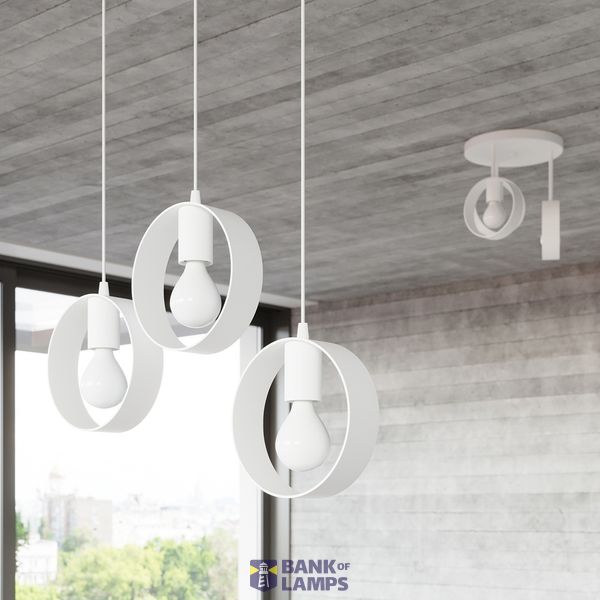 TITRAN 3 HANGING LAMP WHITE E27 3X60 IP20 image 9