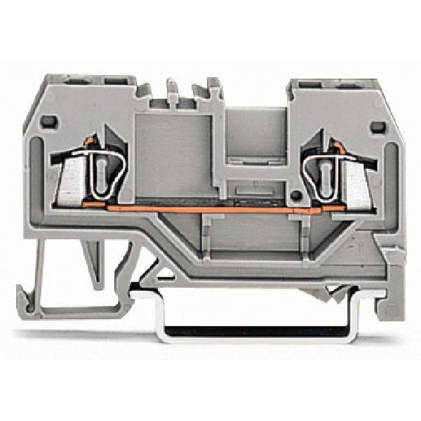 2-conductor through terminal block 1.5 mm² center marking red image 1