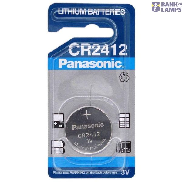 PANASONIC Lithium CR2412 BL1 image 1