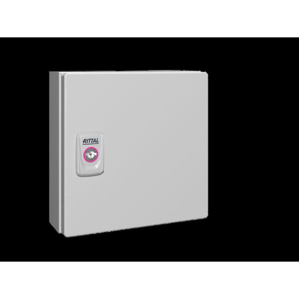 KX E-Box, WHD: 200x200x80 mm, sheet steel image 2