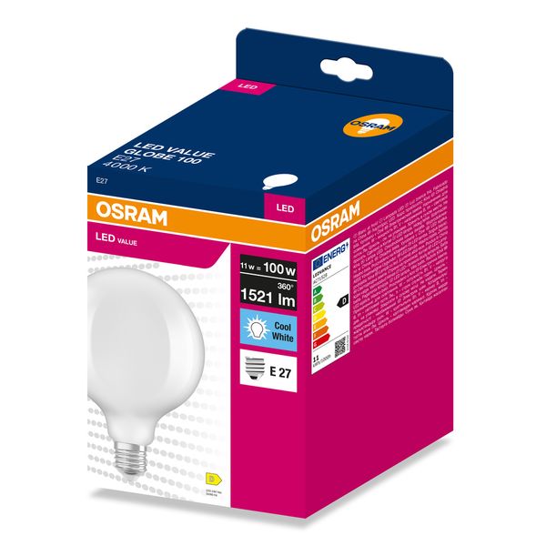 VALGL125100 11W/840 230VGLFR E27FS1OSRAM image 2