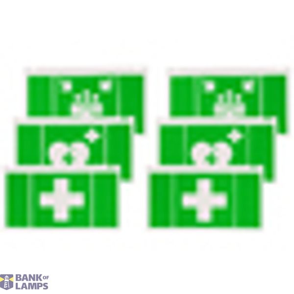 Pictograph set (3x2 pcs.) "first aid"  for NLKSC.. image 3