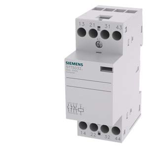 INSTA contactor with 2 NO contact and 2 NC contacts Contact for 230 V AC, image 2