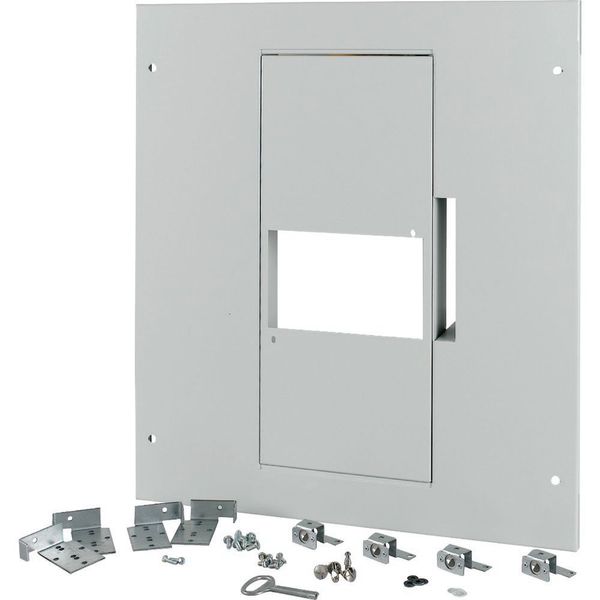 XM2N44W10C-XR Front plate, 2xNZM4, 4p, withdrawable + remote operator, W=1000mm, grey image 4
