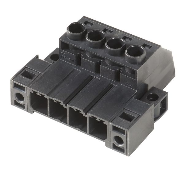 PCB plug-in connector, male plug, 7.62 mm, Number of poles: 5, 180°, Clamping yoke connection, Box image 2