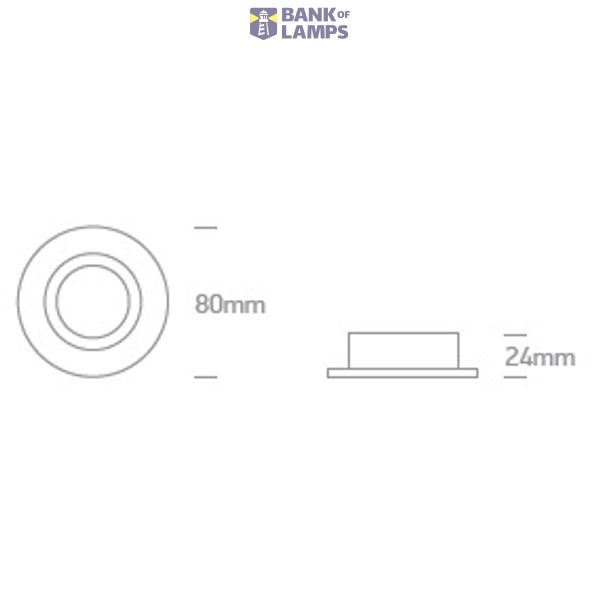 WHITE GU10 10W image 3