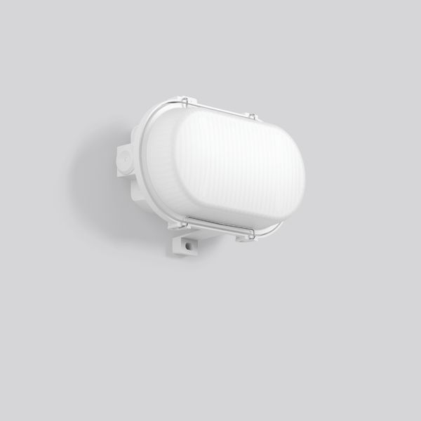 STANDARD, 6,8 / 8,4 W, 830 / 1050 lm, 840, grey, on/off Oval bulkhead  image 1