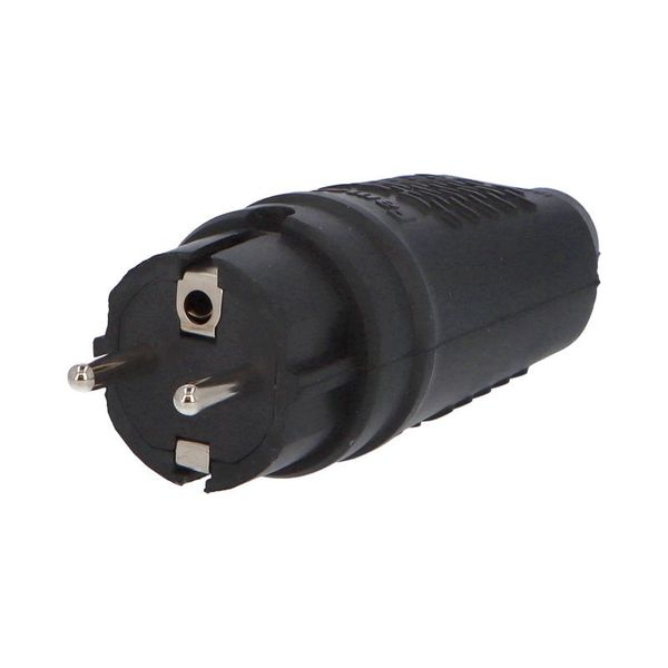 Fork 1107 IP44, RUBBER, black image 2