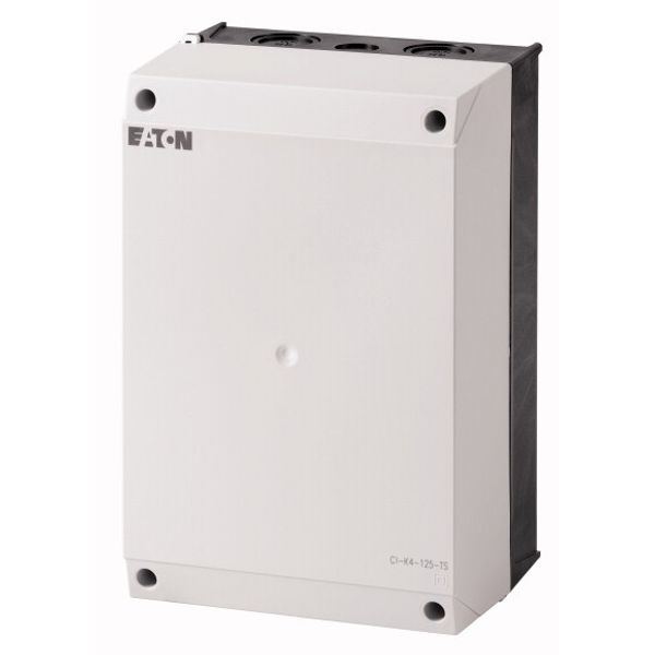 Insulated enclosure, HxWxD=240x160x125mm, +mounting rail image 4