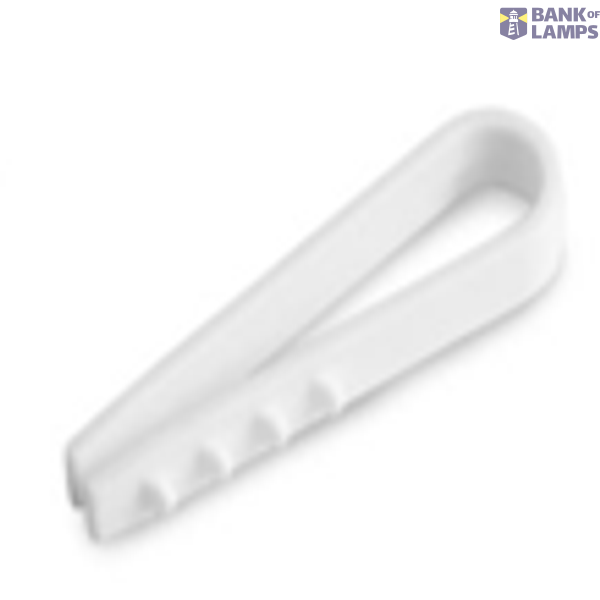 Dowel-clamp round D10 White image 1