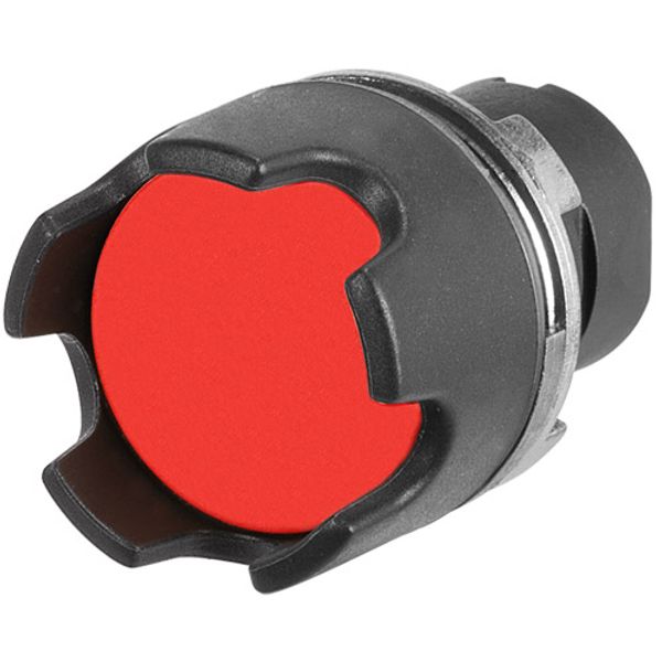 Push-button with extended guard, red image 1