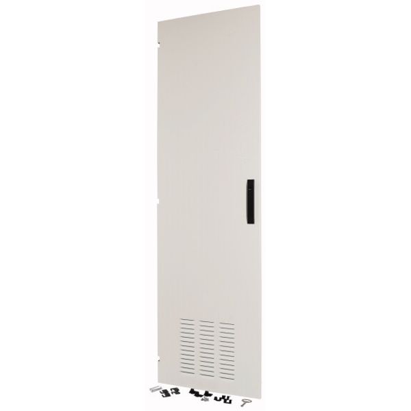 XSDFMLV42006 Device area door ventilated IP42 XF left, HxW=2000x600mm, grey image 1