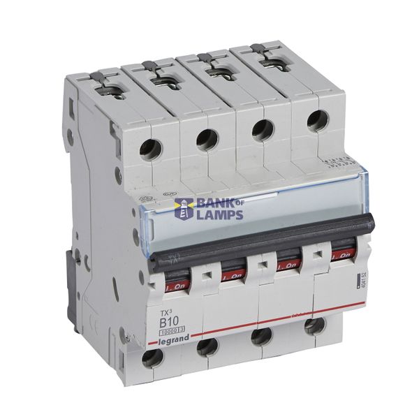 MCB TX³ 10000 - 4P - 400 V~ - 10 A - B curve image 2