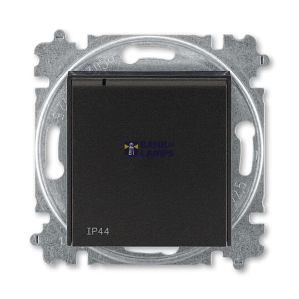 5519H-A02997 63 Socket Outlets with Hinged Lid anthracite - Levit image 1