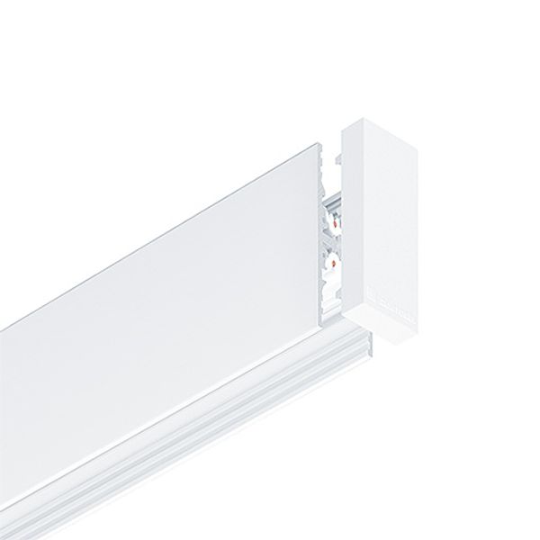 SUP2 TRACK H END PLATE ELECTR CON WH - Cover plate image 2