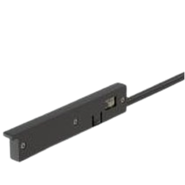 Input box with 2m wire 24V Black image 1