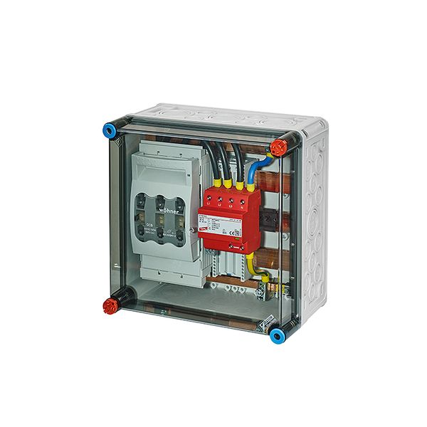 Mi OSB rail system cabinet 630A 5P, 300x300mm, OSB 50kA Type 1+2 +NH00 (Mi SP 2282) image 1