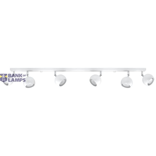 CEILING LAMP OCULARE 6L WHITE GU10 6X40W IP20 image 3