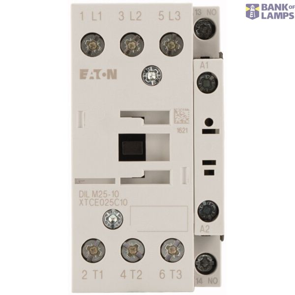 Contactor, 3 pole, 380 V 400 V 11 kW, 1 N/O, 230 V 50 Hz, 240 V 60 Hz, image 2