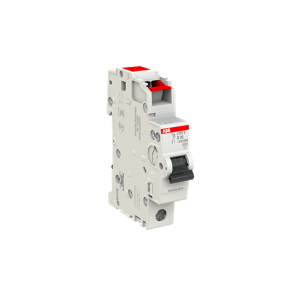 S201S-B20 Miniature Circuit Breaker - 1P - B - 20 A image 2