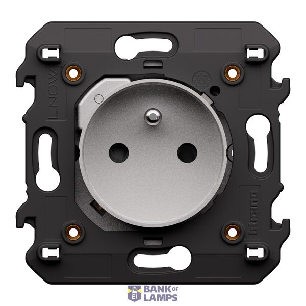 L.NOW-CONNECTED OUTLET FR 16A STEEL image 1