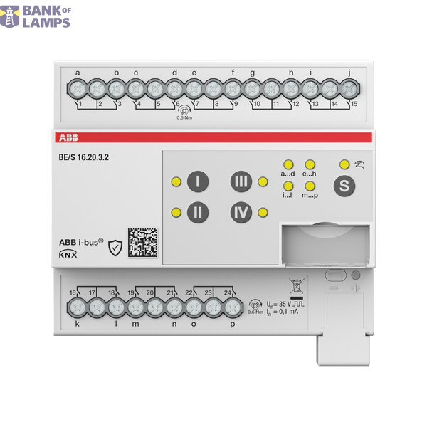 Binary Input, 16-fold, Contact Scanning  Manual Operation, MDRC image 3
