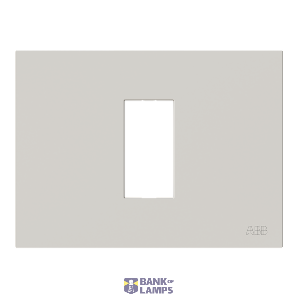 Frame - 1-gang / 1-module - ABB logo - Dune image 1