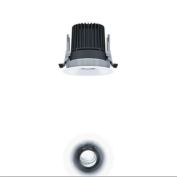 PANOS INF R100V 15W 930 LDO SP-WH WH - LED ceiling-recessed luminaire image 1