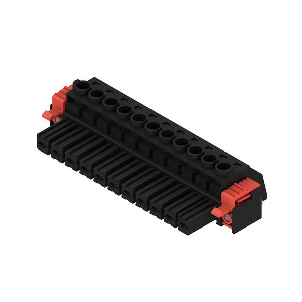 PCB plug-in connector, female plug, 7.62 mm, Number of poles: 11, 180°, Clamping yoke connection, Clamping range, max. : 10 mm², Box image 2