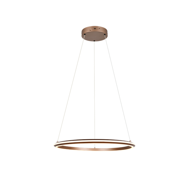 Amador LED pendant 75 cm coffee image 1