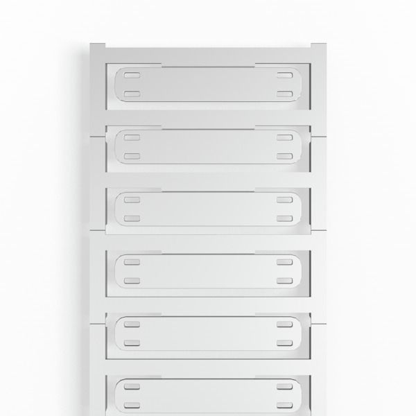 SlimFix X, Conductor and cable markers, 7 - 40 mm, 60 x 11 mm, grey image 1