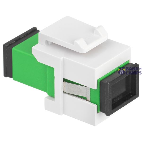 Mono 9/125SC opticfibre Keystone adapter image 1