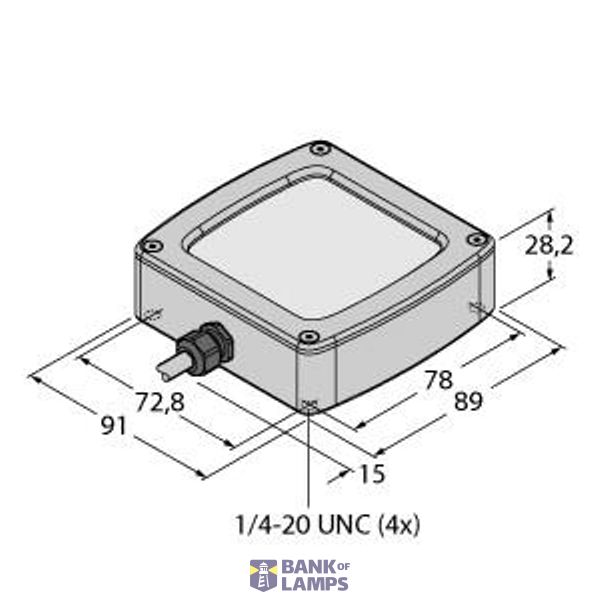 LED Area Light In the Metal Housing   WLC90WL8 image 2
