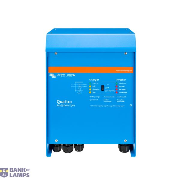 Victron Energy Power inverter / charger Quattro 24/3000/70-50/50 230V VE.Bus image 1