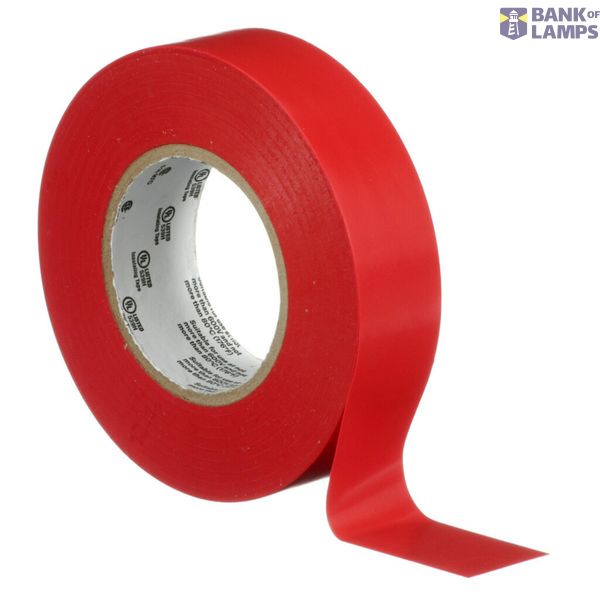 INSULATING TAPE TEMFLEX 165 15X10 RED image 2