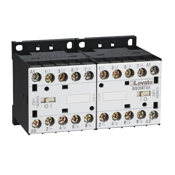 Changeover assembly, AC coil, built-in interlock only, 20A AC1 in AC. Coil voltage 48VAC 60Hz image 1