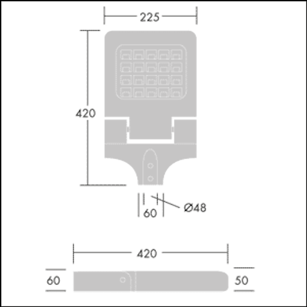 OLSYS1 12L70 740 CL2 BP5 STR - LED road lighting luminaire image 3