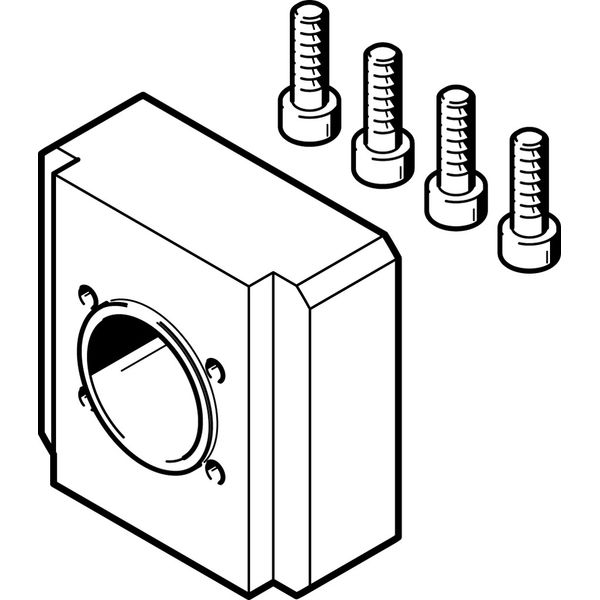 EAMF-A-L27-57A Motor flange image 1