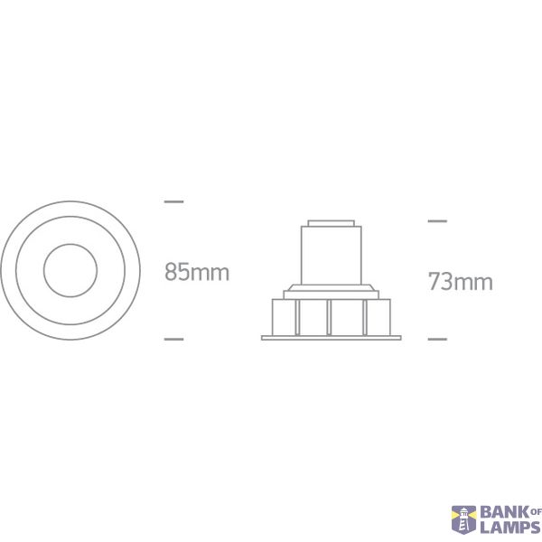 WHITE 6,5W CCTV 700mA DARK LIGHT image 4
