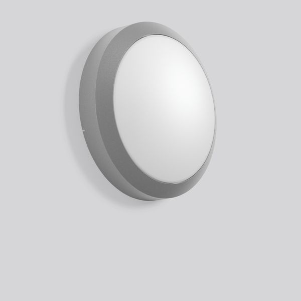 ROUNDED MAXI, 19 W, 1050 lm, 830, silver, on/off Ceiling and wall lumi image 1